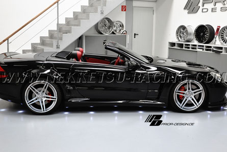 ชุดแต่งรอบคัน Mercedes SL BLACKEDITION R230FL ทรง Prior-Design